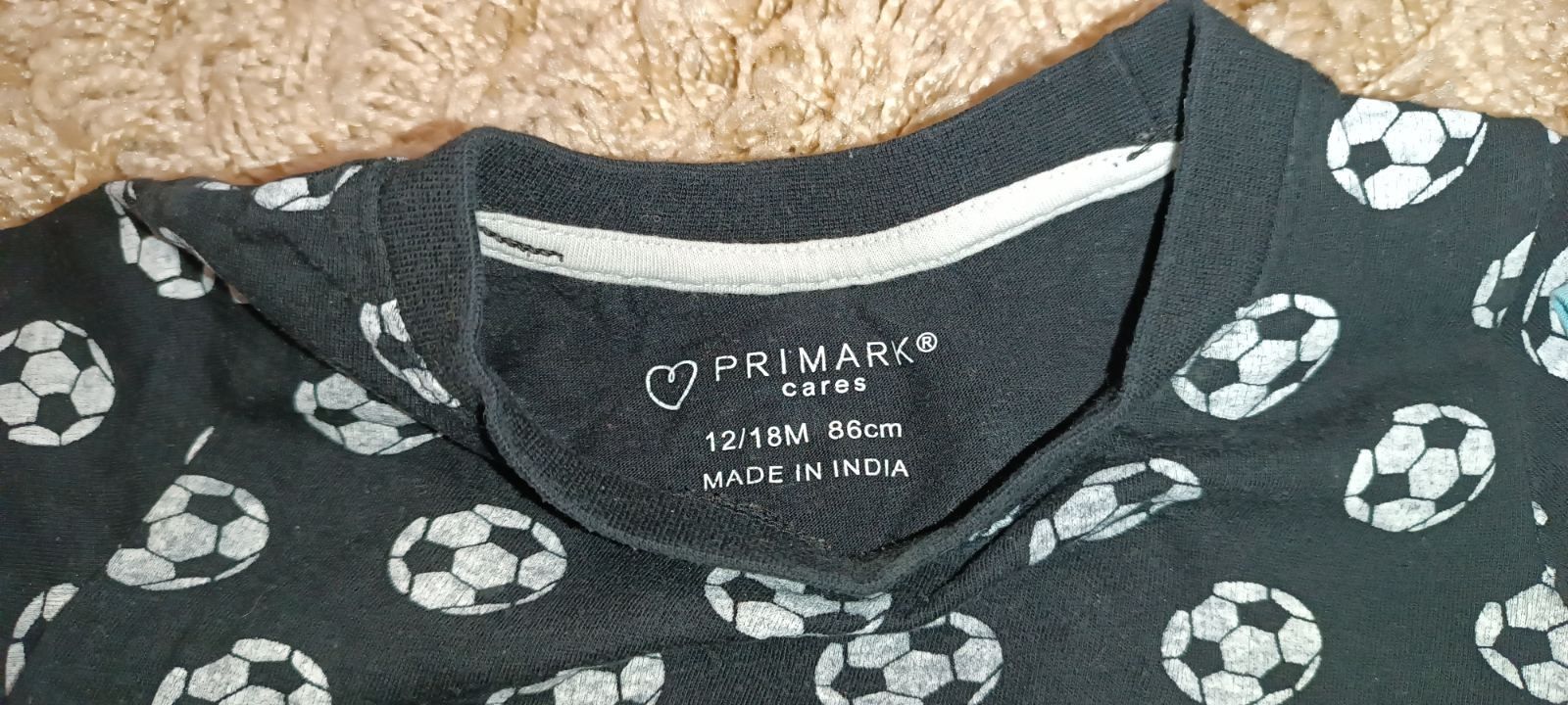 Набор футболок primark, на 1,5-2 года, рост 86-92 см