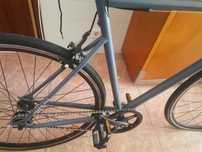 Bicicleta elops 500 cidade single speed azul