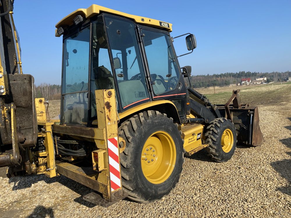 Cat 428d  caterpillar 428d koparko ładowarka