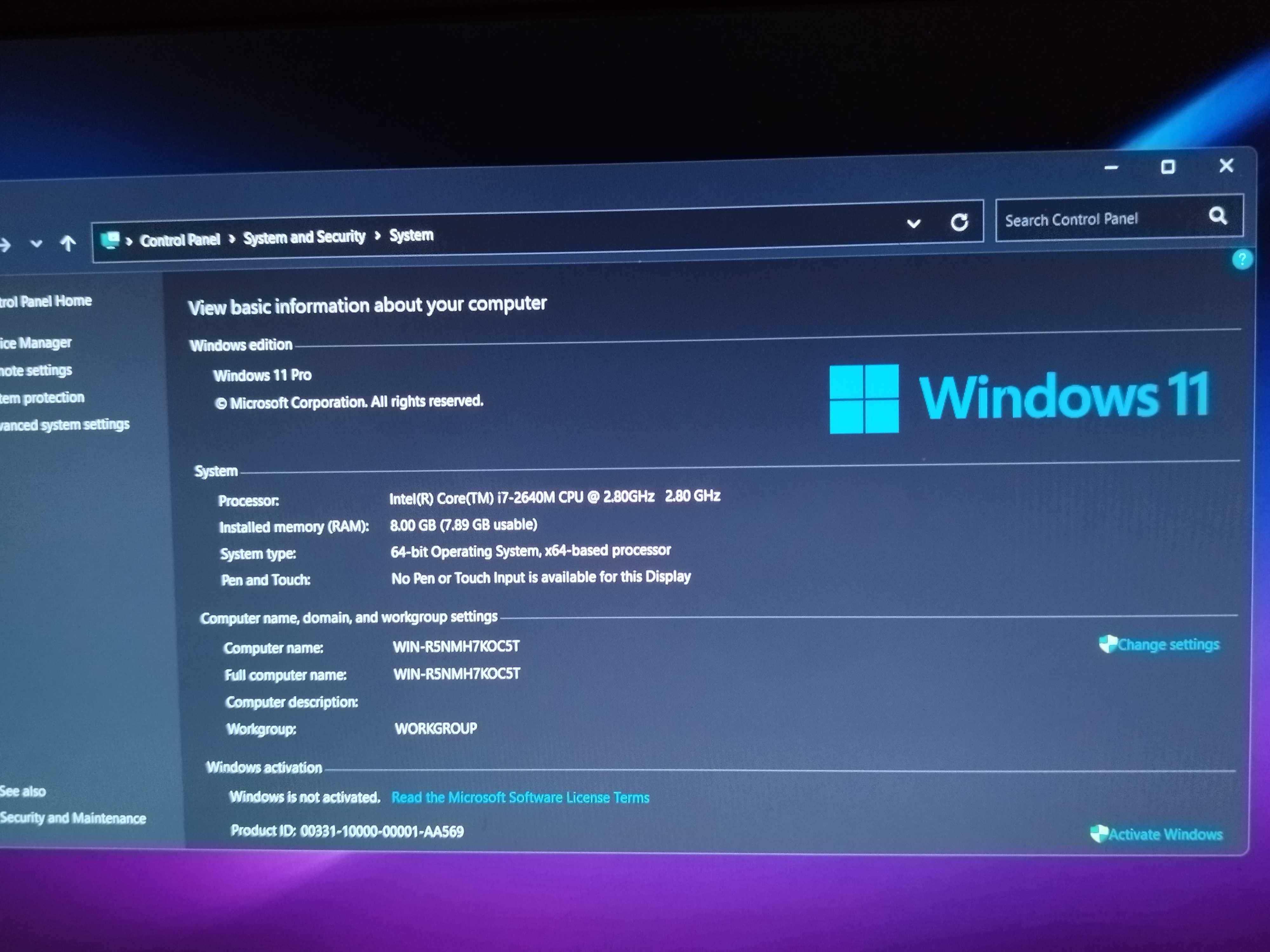Lenovo Thinkpad T520 w idealnym stanie