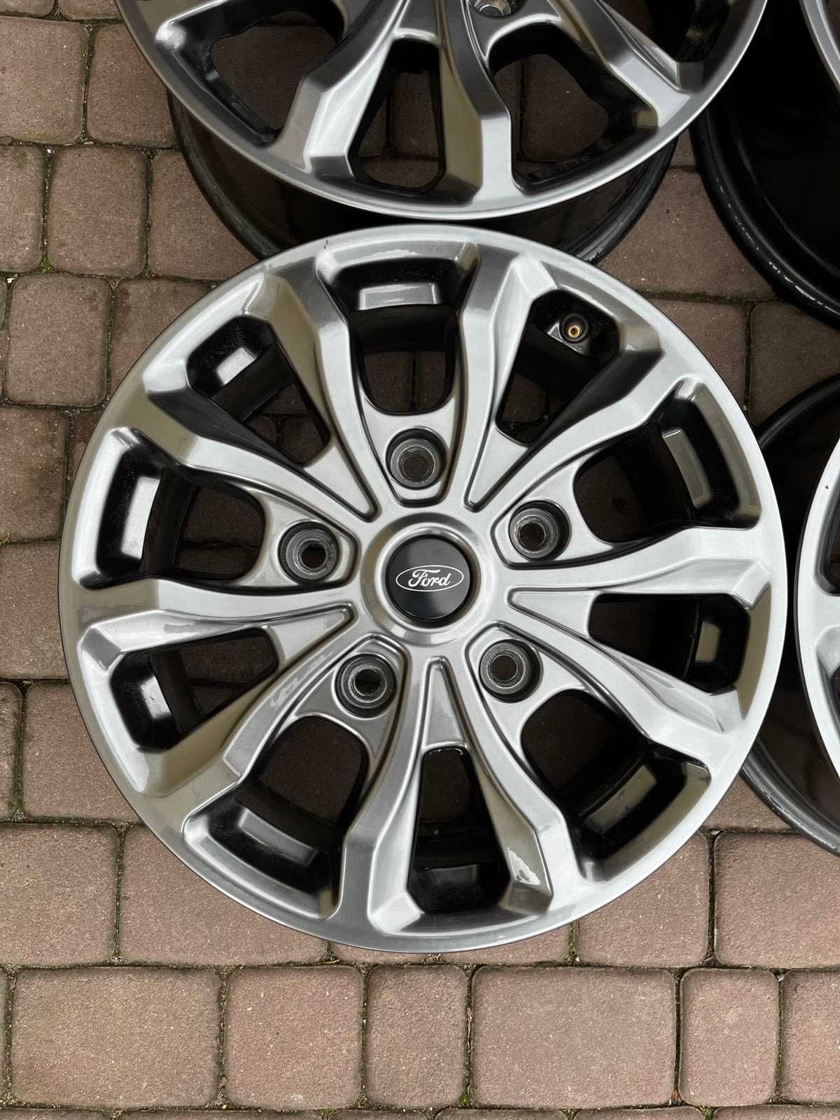 Oryginalne alufelgi Ford 5x160 17 c CZUJNIKI TRANSIT CUSTOM ANTRACYT