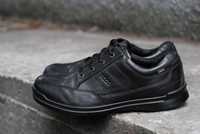 Кожаные кроссовки ECCO Gore-Tex Black 42.5-43р. clarks lowa