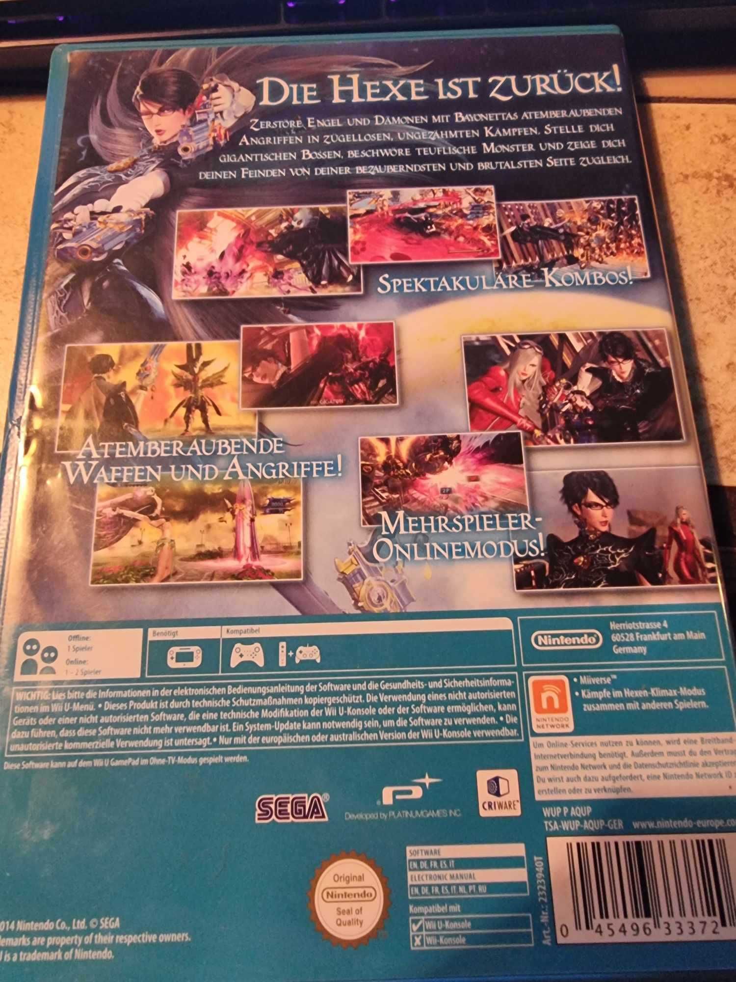 Bayonetta 2 Wii U WiiU Sklep Wysyłka Wymianas