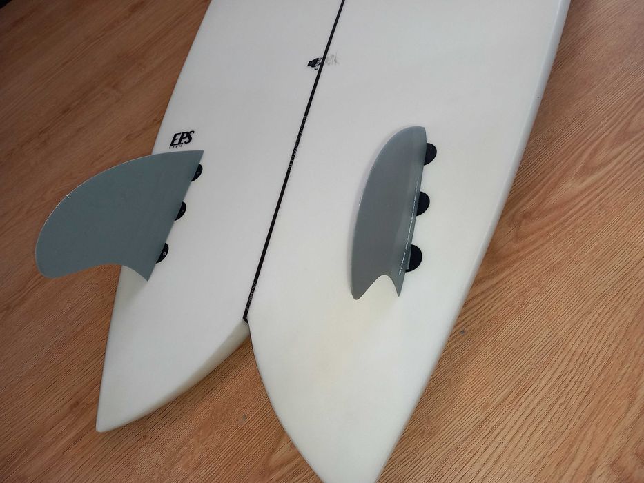 Prancha surf twinfin 6'3