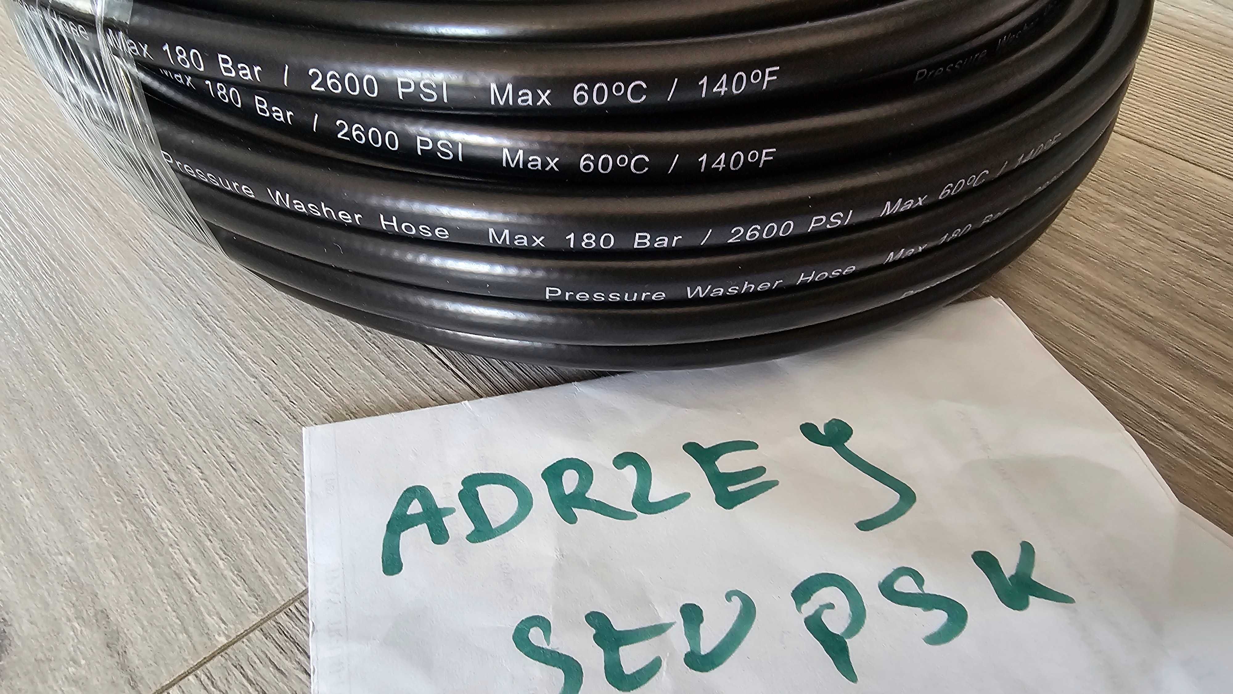 WĄŻ wysokociśnieniowy 20m Karcher K2 k3 K5 K6 K7 Quick Connect Click