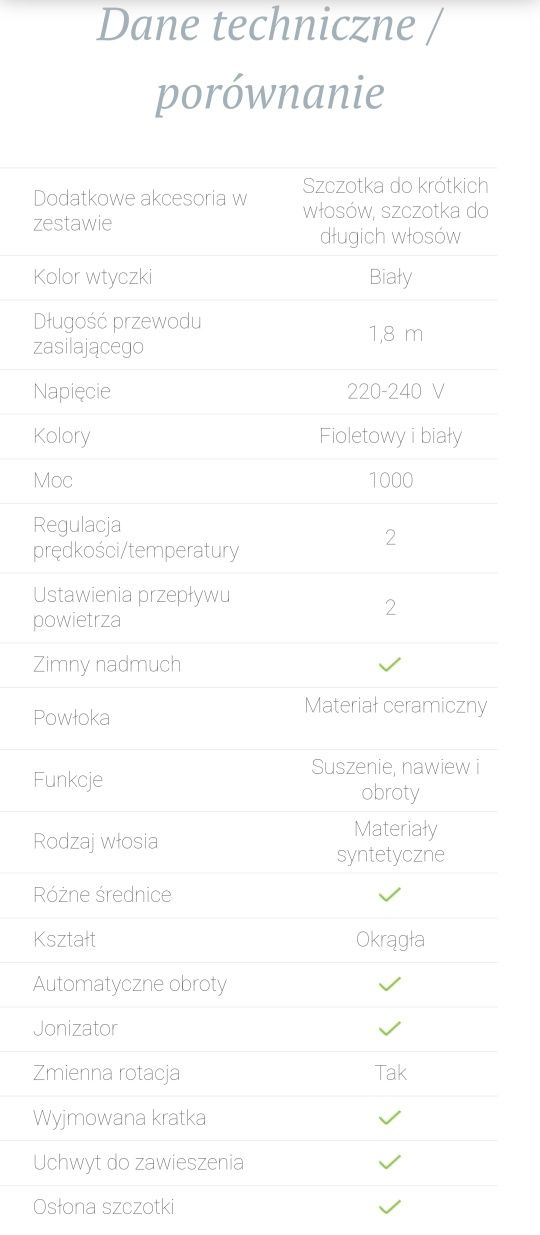 Suszarko-lokówka ROWENTA