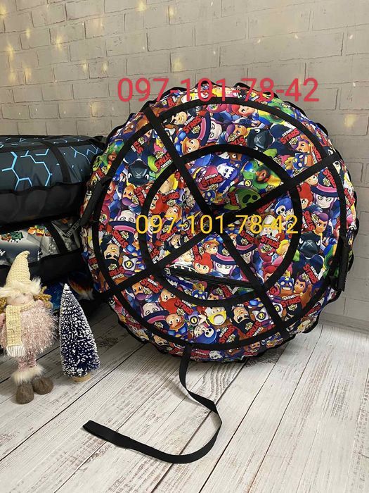 Тюба надувна тюбінг надувний плюшка таблетка ватрушка санки надувні