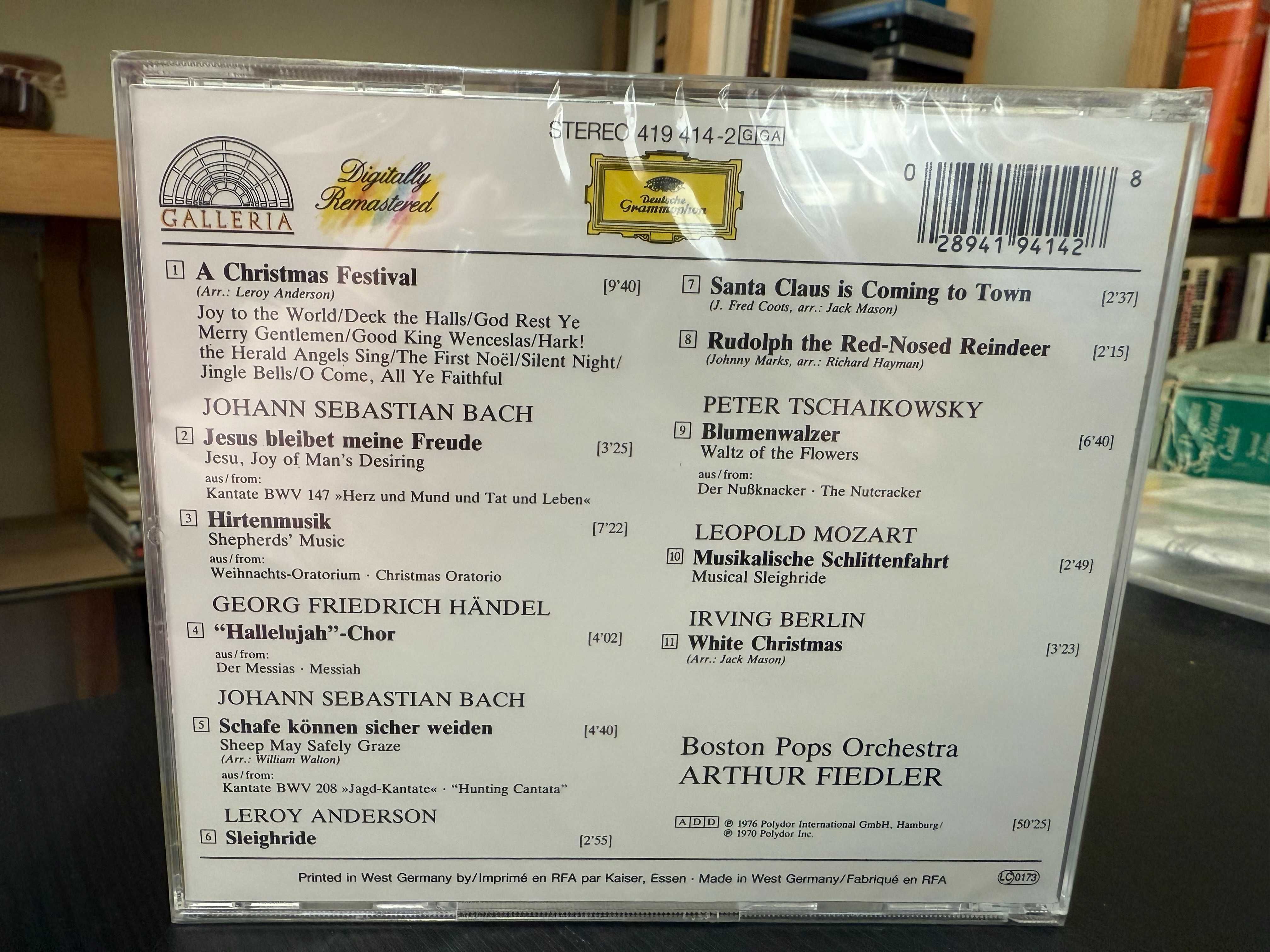 White Christmas – Boston Pops Orchestra, Arthur Fiedler
