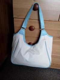 Сумка Nathalie Andersen Cream Women's Shoulder Bag Duck Egg Blue Trim