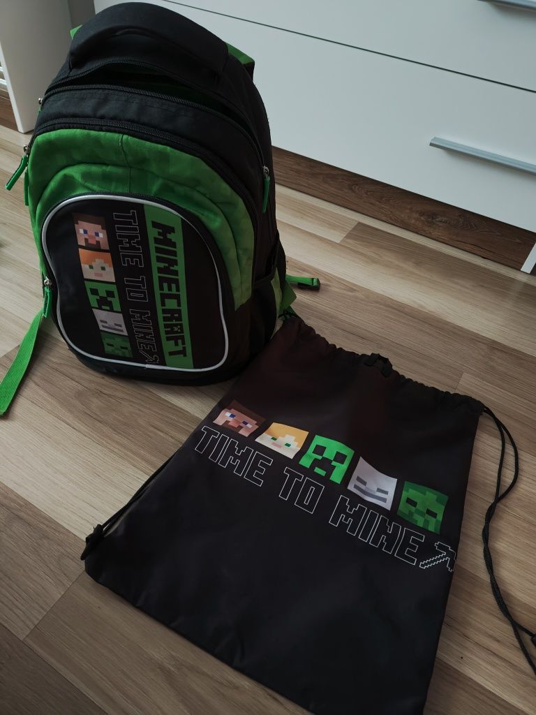 Plecak szkolny Minecraft