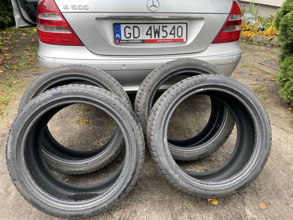 Opony pirelli sottozero 3  245/40/19 zimowe zima m+s 4sztuki