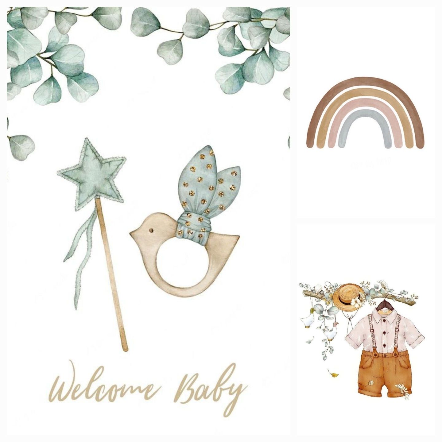 Baby art baby room