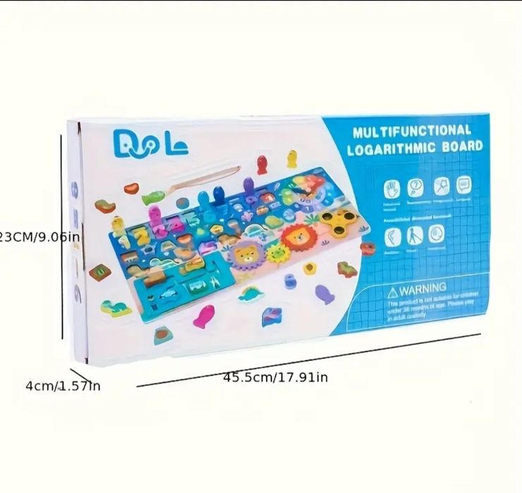 Дерев'яний сортер пазл складанка дошка