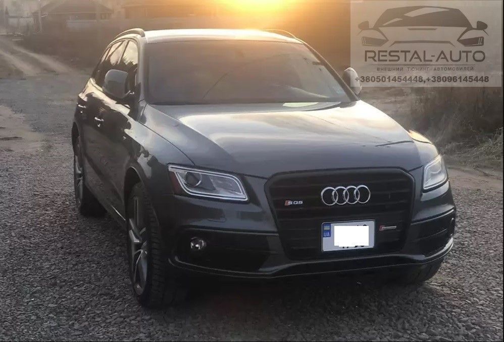 Решетка Радиатора Audi a5 SQ5 8R 12-16г решотка решітка Ауди ку5 8р.