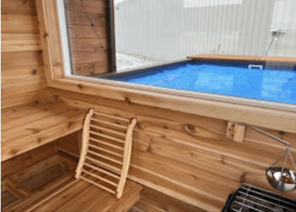 Sauna balia jacuzzi kontenerowe mobilne