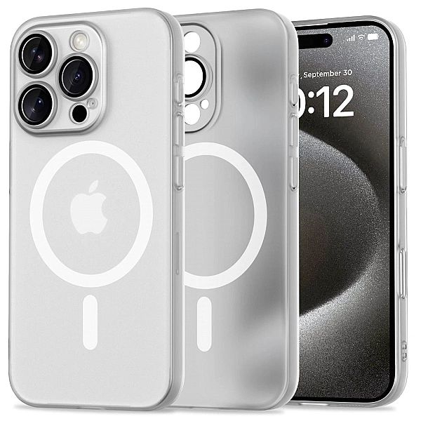 Tech-Protect Magslim Magsafe Iphone 16 Pro Max Matte/White