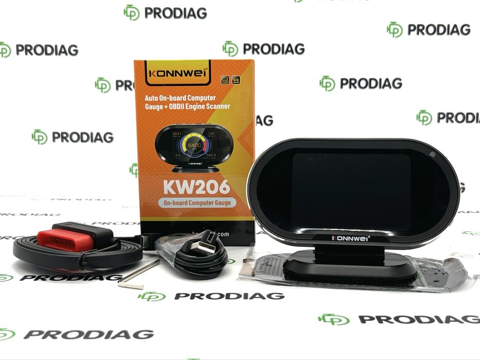 KONNWEI KW206 - автомобільний OBD2 бортовий комп'ютер
