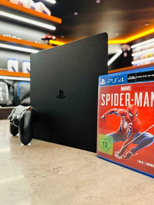 Комплект Sony PlayStation 4 Slim 1tb та гра Spider-Man з гарантією!