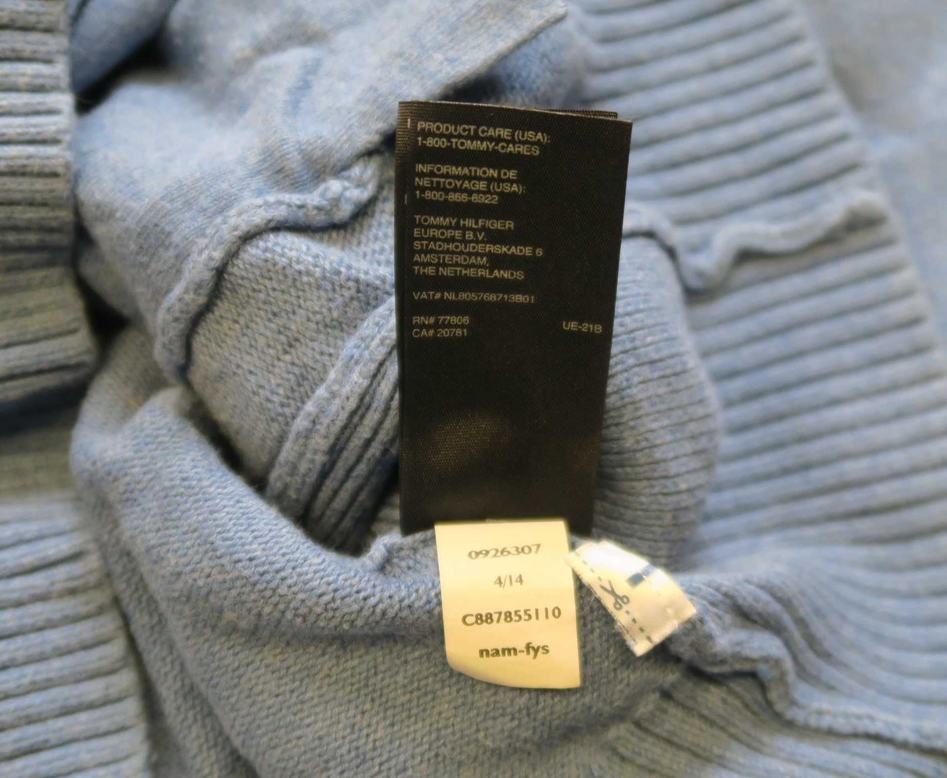 Tommy Hilfiger sweter na zamek kardigan L