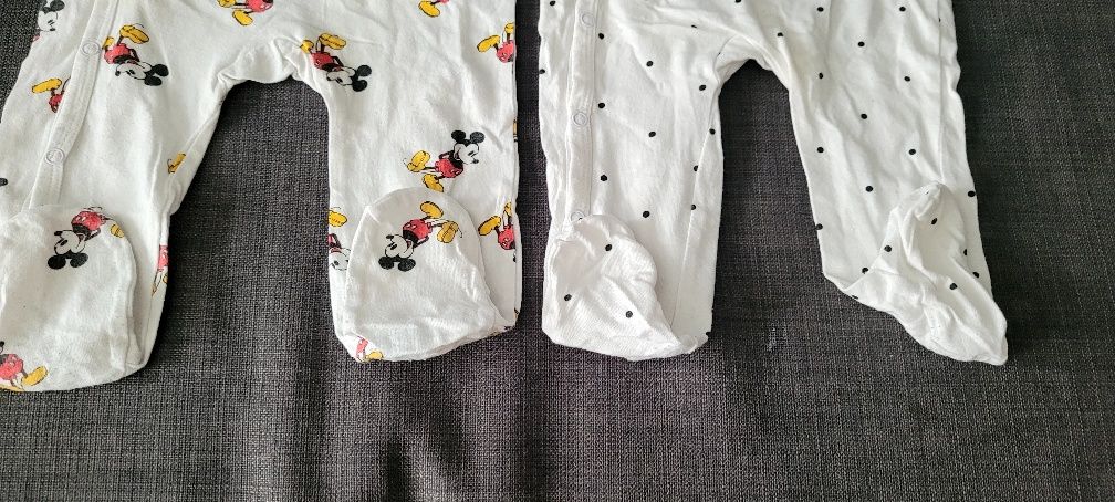 Pajacyki Diseny Miki Mouse 2 pack rozmiar 80