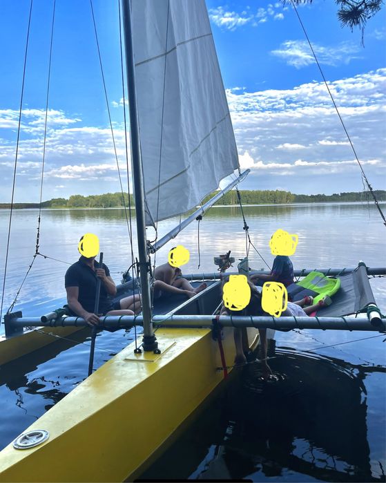 Łódka, trimaran, katamaran, żaglówka
