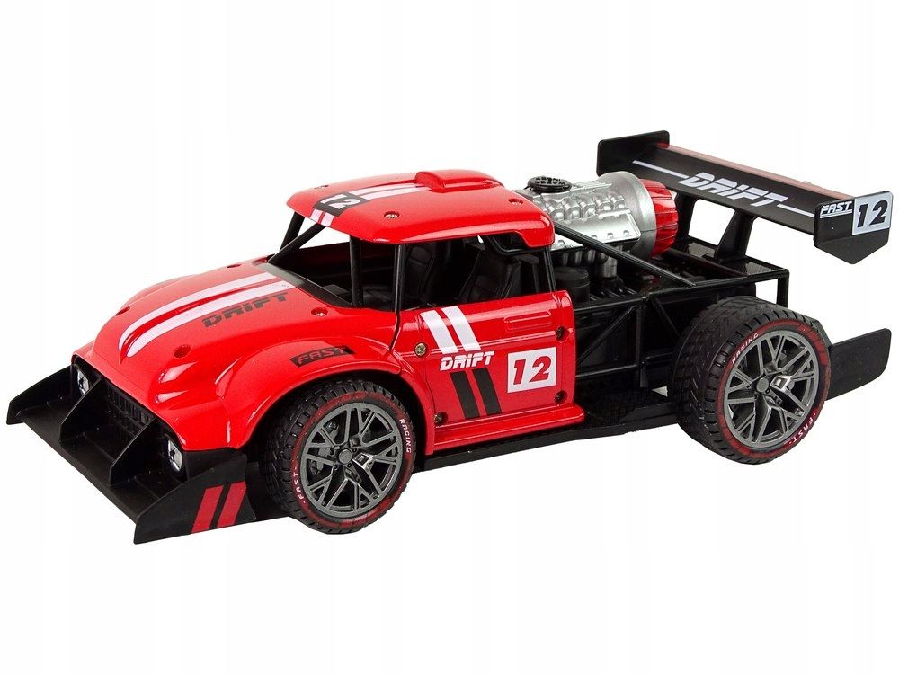 Auto Zdalnie Sterowane Sportowe R/c 1:16 Czerwone