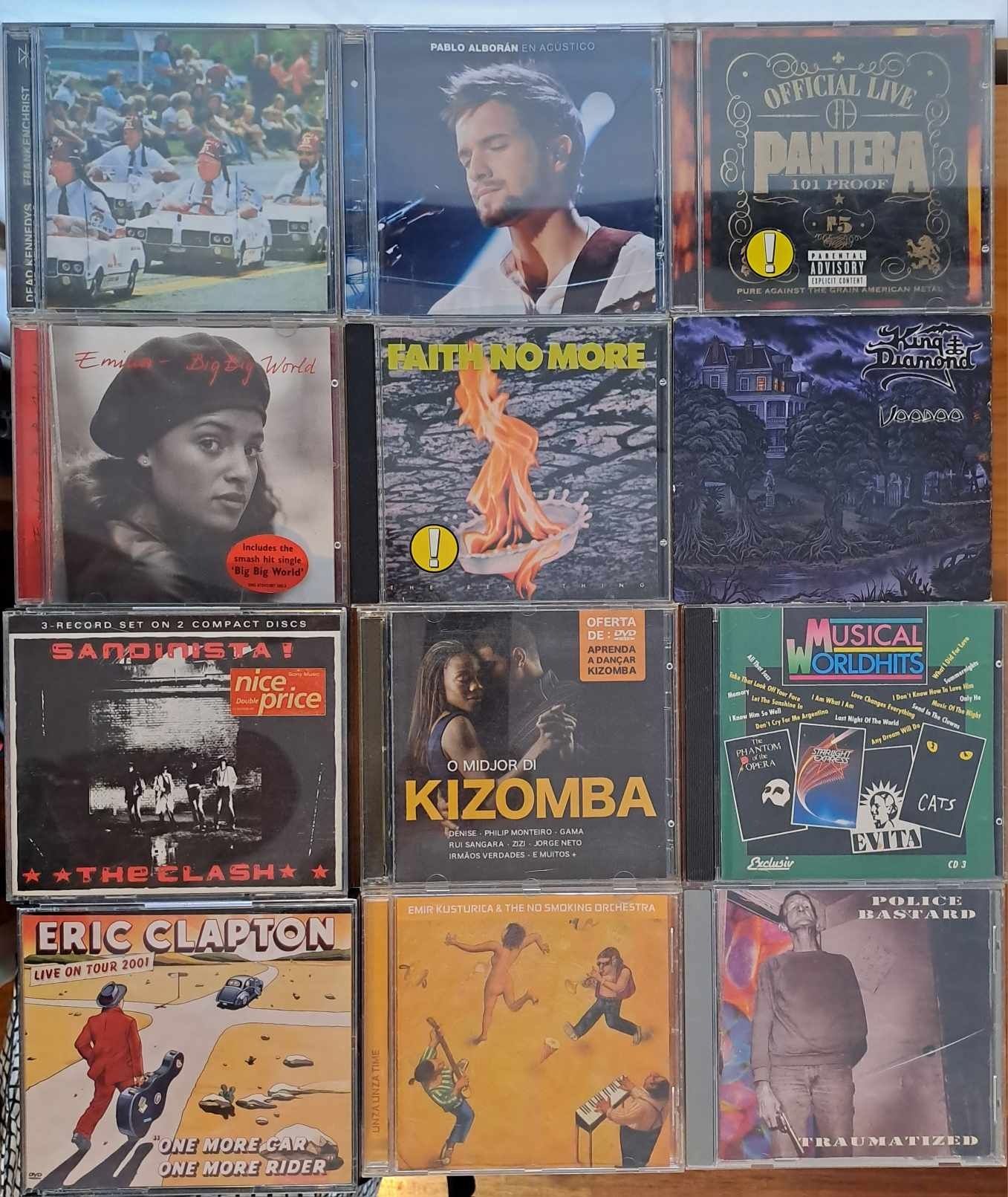 CD antigos de musica