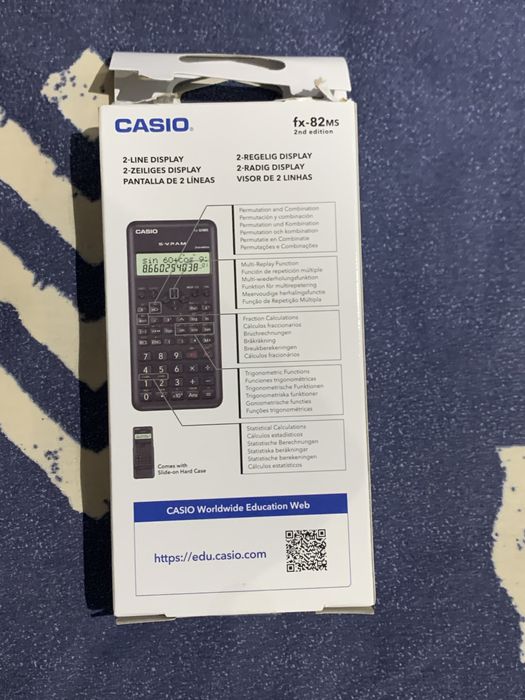 Calculadora Científica Casio fx-82 MS 2nd Edition
