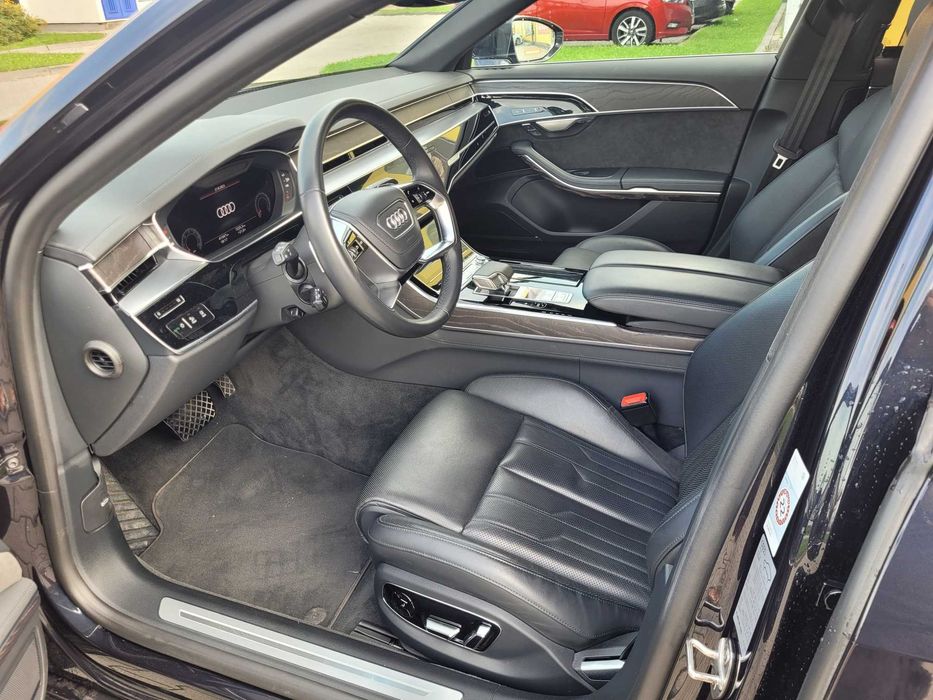 Audi A8 Long, wynajem długoterminowy samochodów, wypożyczalnia aut