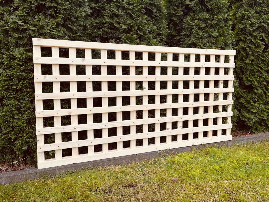 Pergola Premium Balustrada Płot Suszony 180 cm x 90 cm Płoty Drewniane