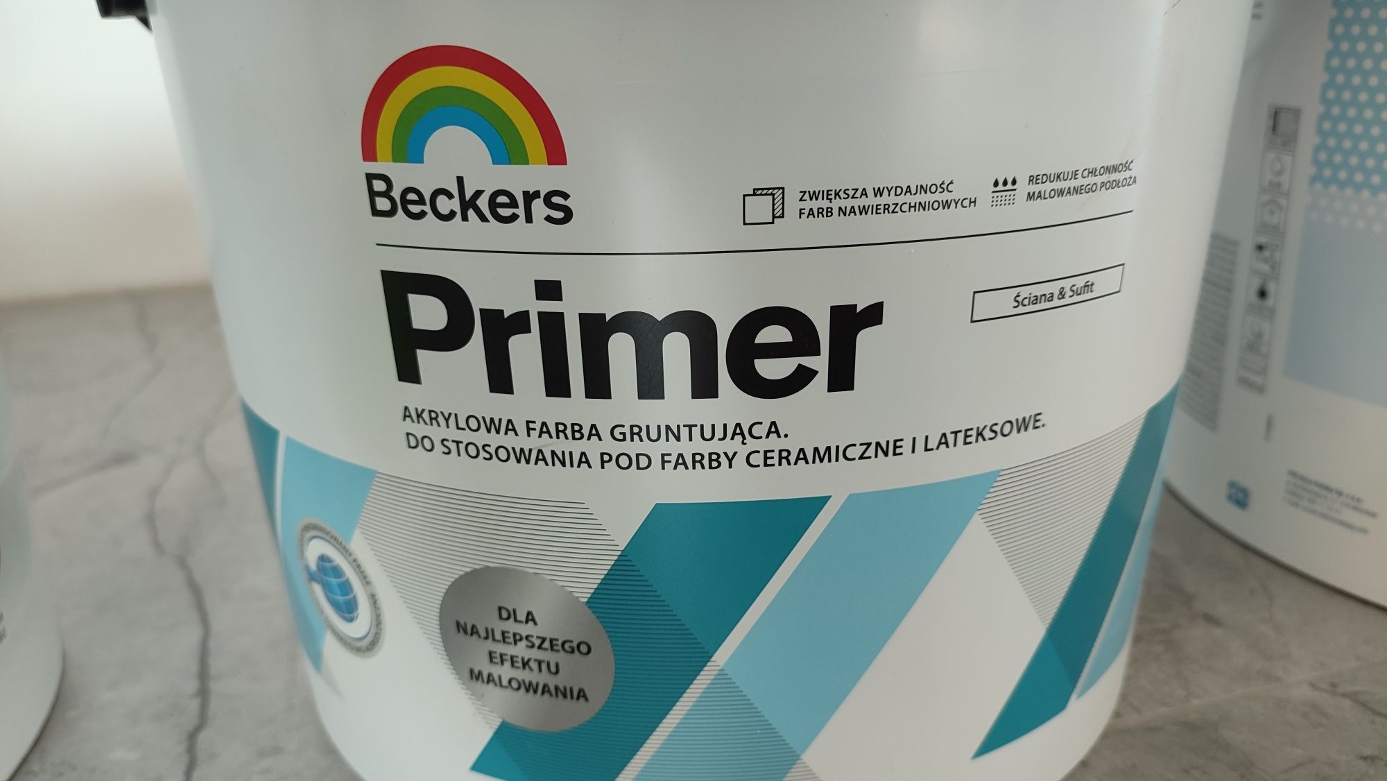 Podkład Primer Farba biała podkładowa 2 w 1