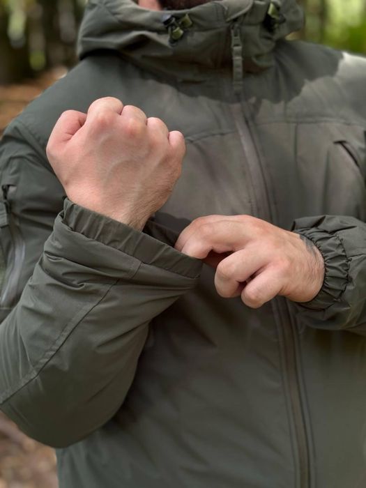 Мембранна куртка Level 7 2.0 олива. Тактична зимова куртка Левел 7