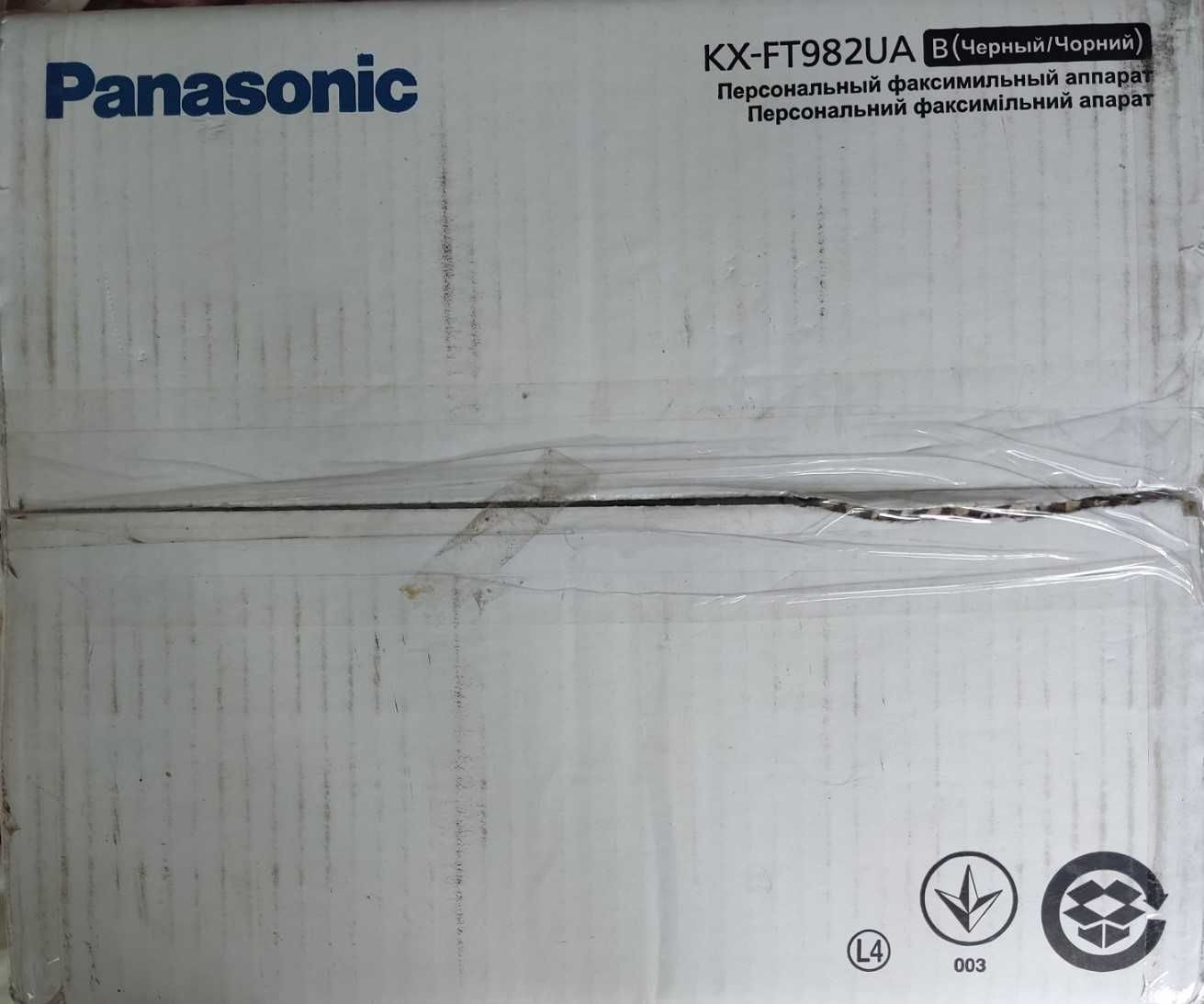 Факсимільний апарат PANASONIC KX-FT982UA-B