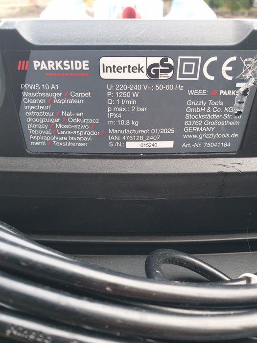 Профі миючий пилосос PPWS 10