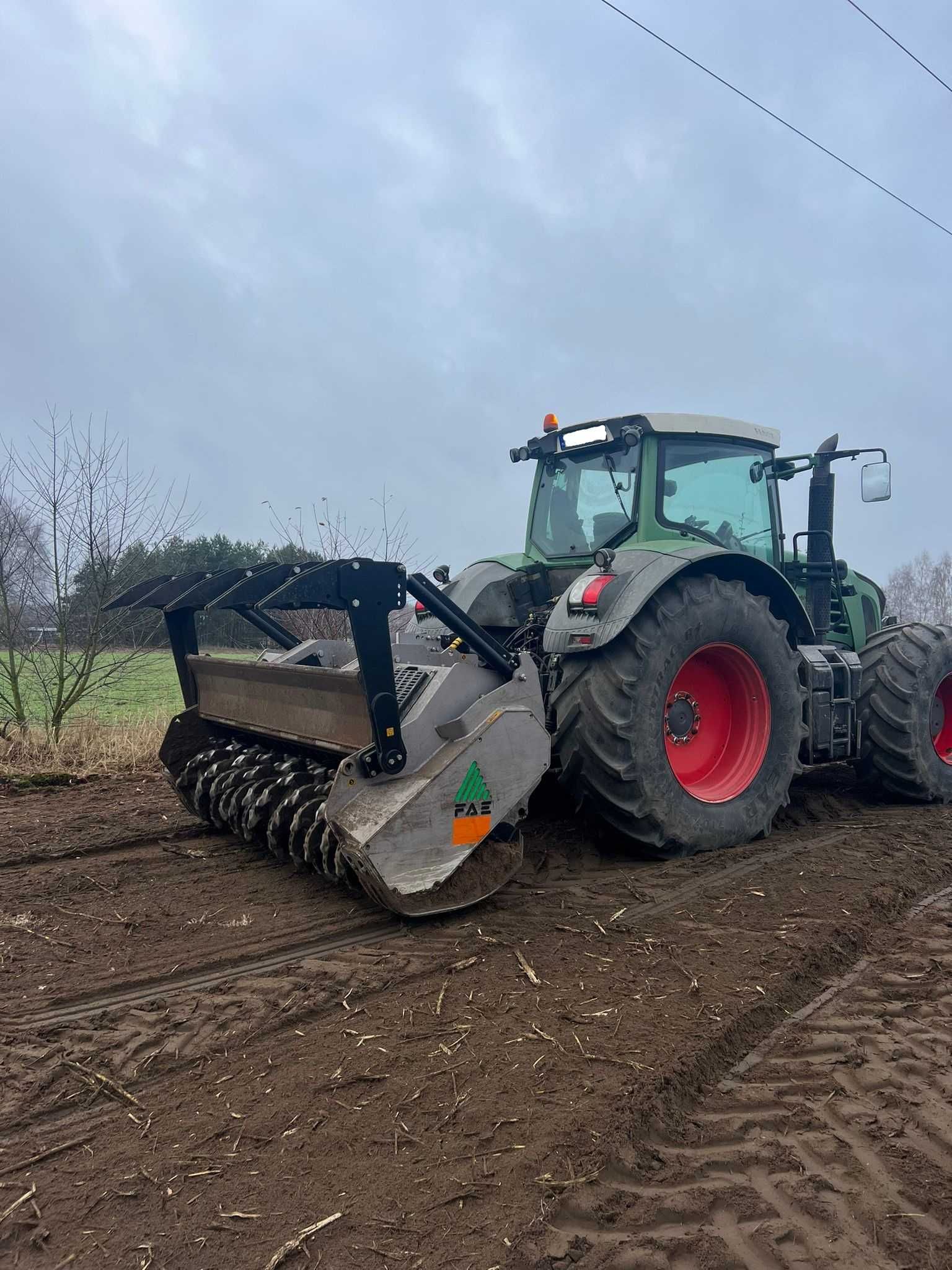 MulczerLeśny Powierzchniowy FAE UMH/S/HP250.2020 FENDT936RUFA STAN BDB