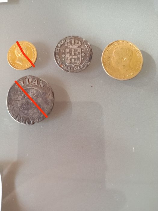 Moedas vários reinados