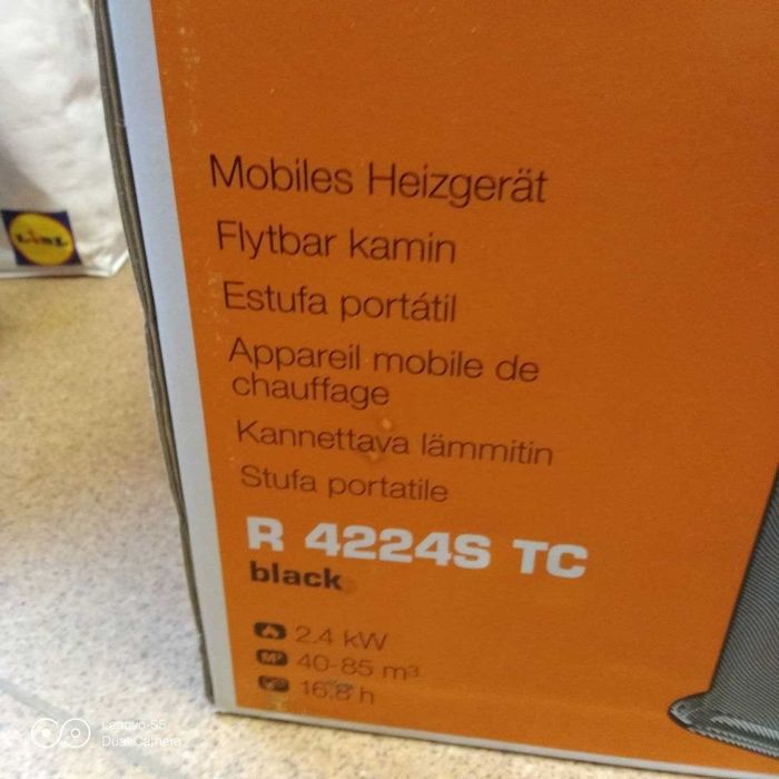 Новий Автономний обігрівач керосіновий гасовий Qlima R 4224S TC