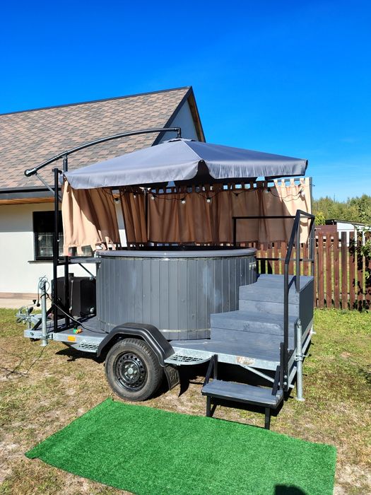 Чан на колесах подобово мобільний чан з доставкою до вас