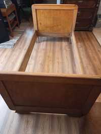 Stare łóżko drewniane PRL