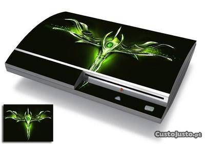 Pelicula autocolante para playstation 3 / ps3 - fat / slim