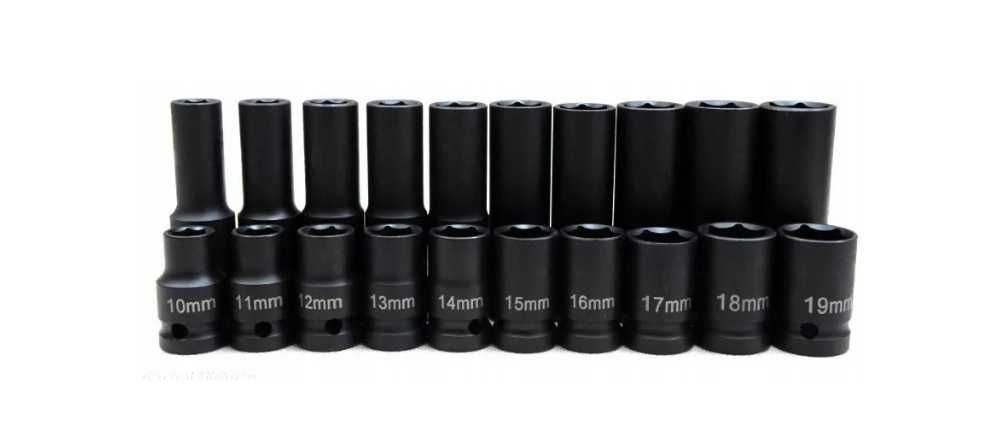 Zestaw Nasadek Udarowych Nasadki 1/2 XXL | WYPRZEDAŻ -20%