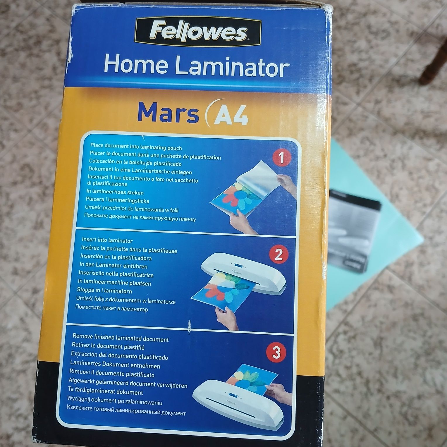 Fellowes Home Laminator Mars A4. Новий ламінатор!