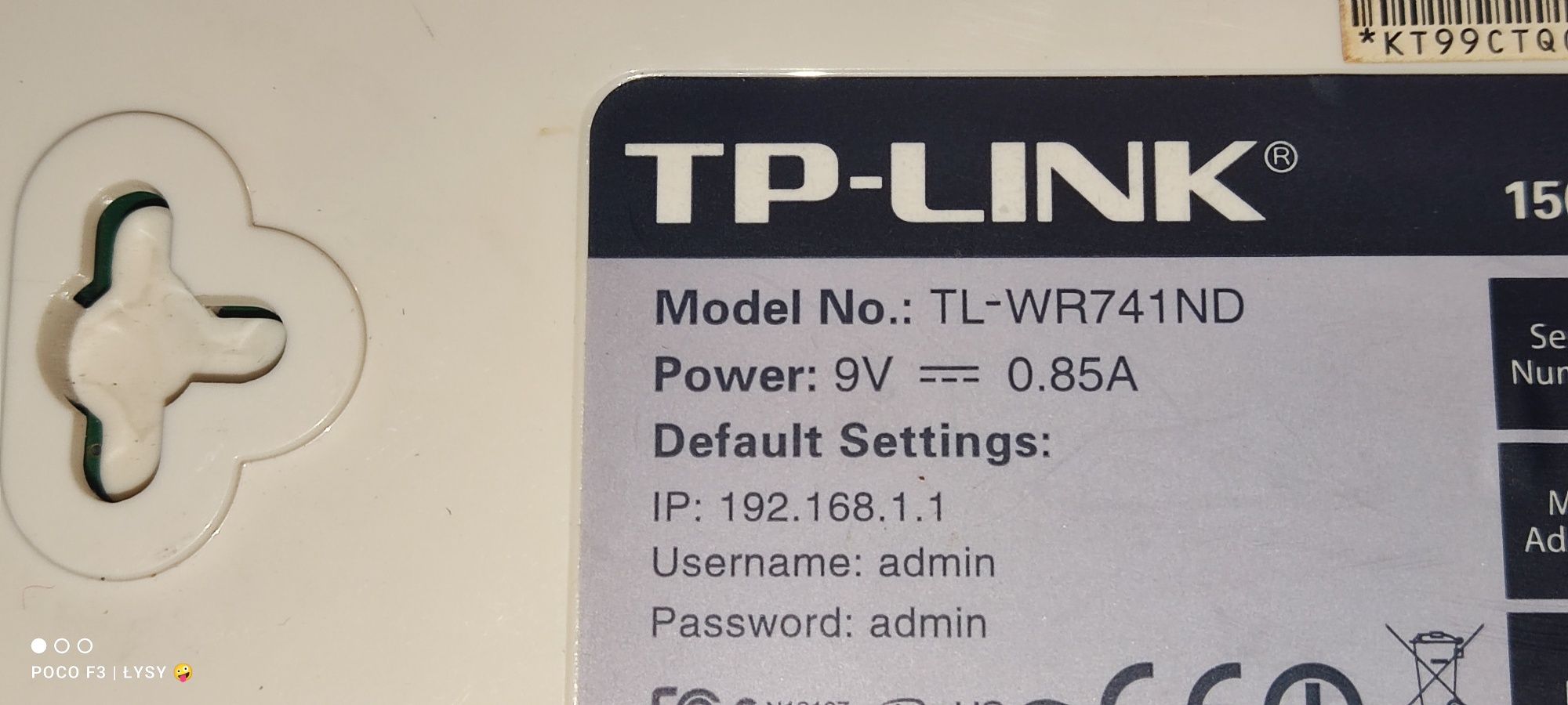 Router Wi-Fi TP-LINK TL-WR741ND