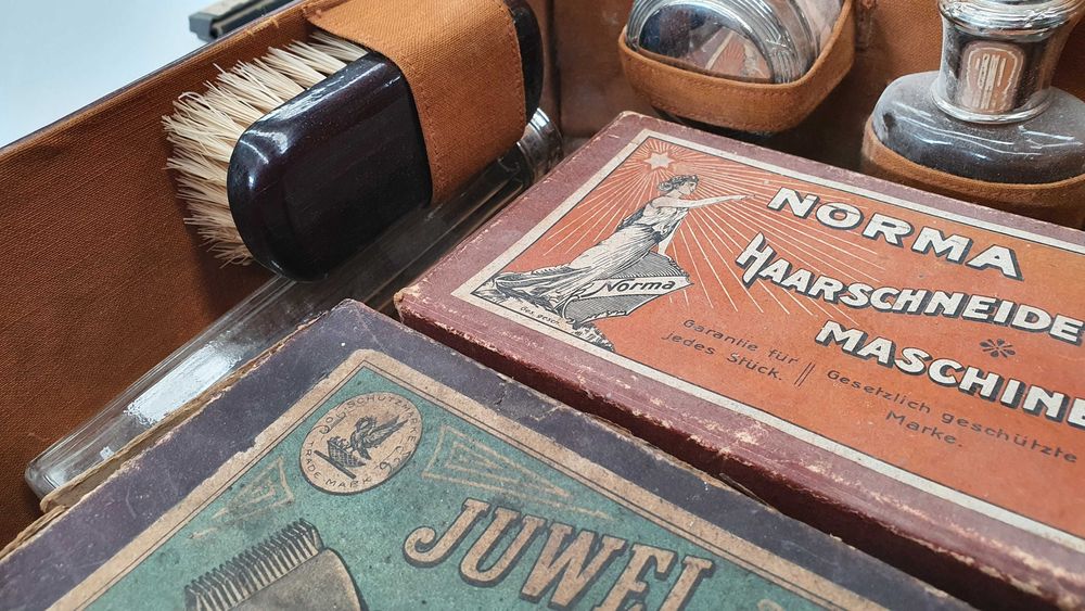 Mala original de barbeiro