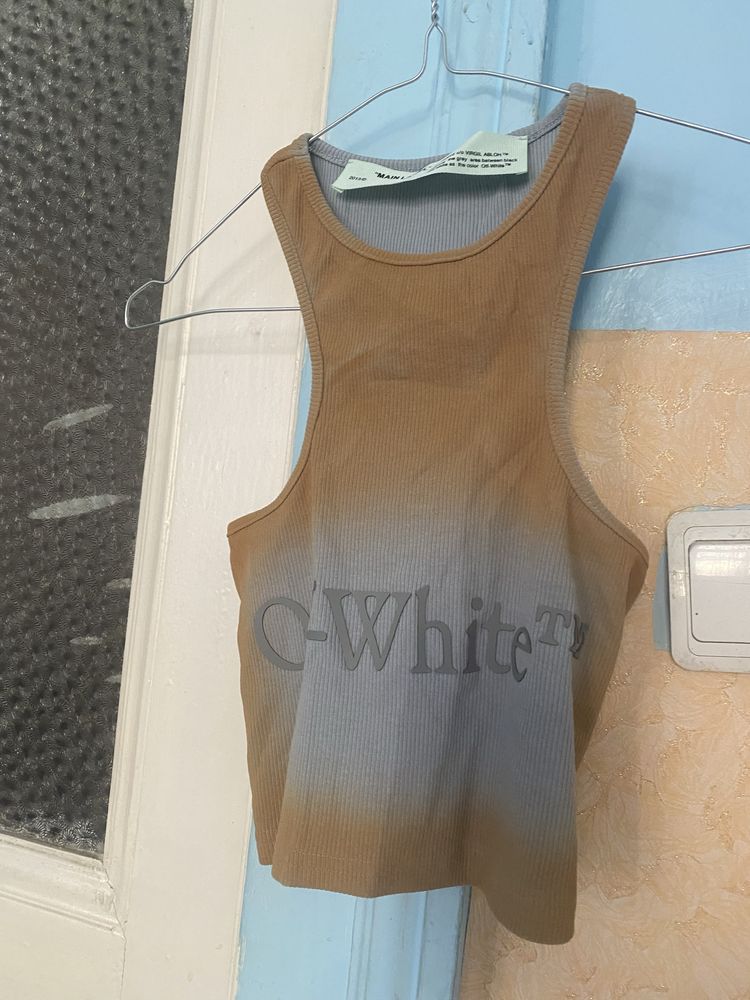 Топ OFF WHITE 46 М оригинал для атлетики и фитнеса