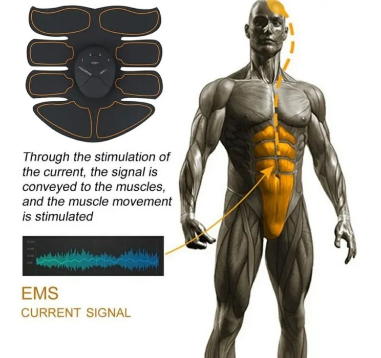 Eletroestimulador Muscular Abdominais
