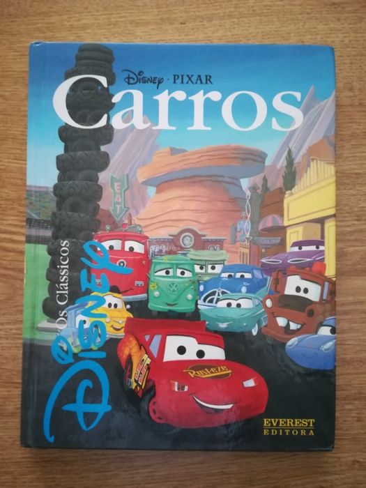 Livro "Carros" da Pixar 112 pág.