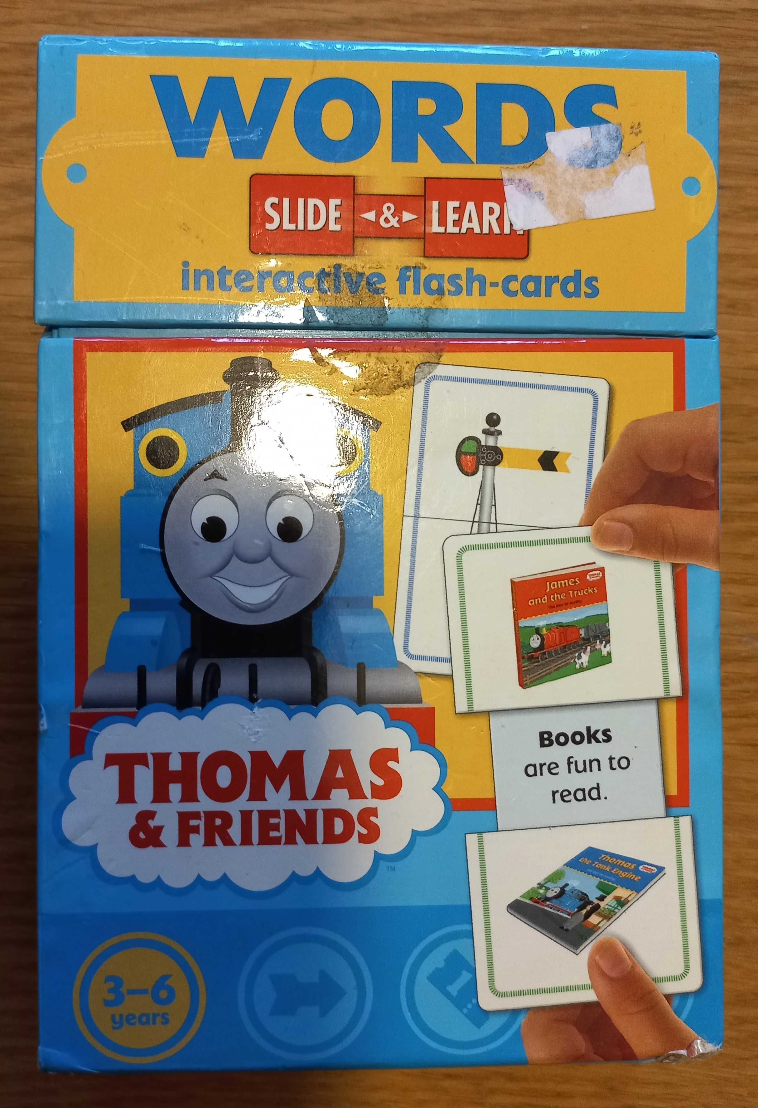 "Tomek i przyjaciele" - Words - zestaw 15 flashcardów