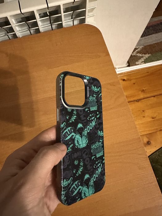 Чохол для iPhone 14 pro max з принтом / чехол з комікс принтом