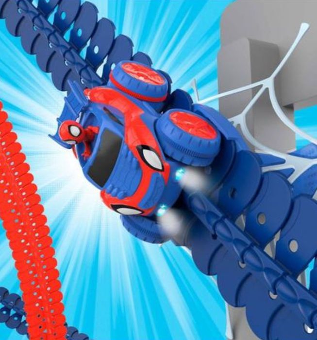 Spidey - Pista Flextreme - Spider Man - Homem Aranha - Marvel